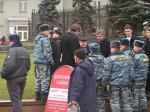 В Москве у Министерства Обороны прошел митинг в поддержку арестованных лейтенантов Худякова и Аракчеева